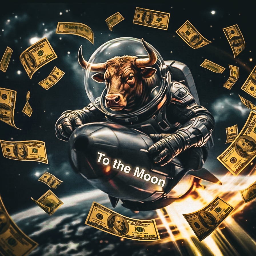 Bull astronaut
